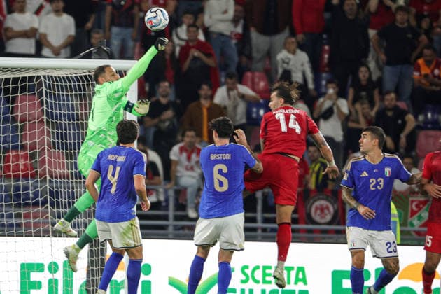 5th October 2026; Stadio Renato DallAra, Bologna, Italy; UEFA Nations League Football, Italy versus Turkey; Gianluigi Donnarumma of Italy seen in action EmanuelexPennacchio