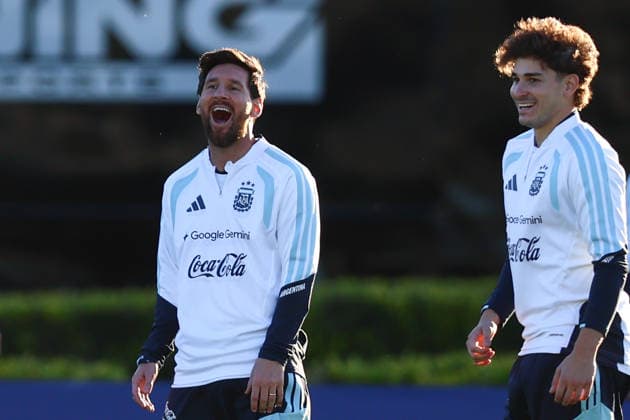 Argentina Training Session Argentina s Lionel Messi attends a training session at the Argentine Football Association (AFA) training complex in Ezeiza, on the outskirts of Buenos Aires, Argentina, on October 5, 2026, ahead of his final appearance for the national team, Nationalteam in a friendly against Benin. Buenos Aires Argentina  Copyright: xMatiasxBagliettox originalFilename:baglietto-notitle261005_npI4E.jpg