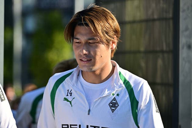 06.10.2026; Moenchengladbach; Fussball, Herren, Saison 2026 2027, Training Borussia Moenchengladbach Daiki Hashioka (Gladbach) DFL regulations prohibit any use of photographs as image sequences and or quasi-video. ista-Borussia-Park Nordrhein-Westfalen Deutschland