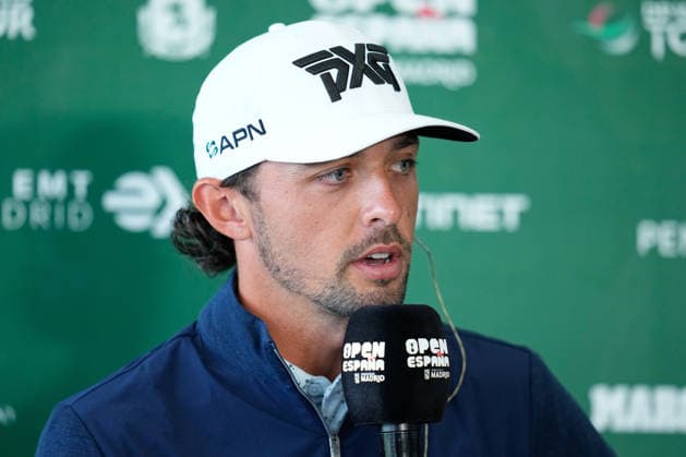 October 6, 2026, Madrid, Madrid, Spain: Marco Penge attends during the presentation of the Open de EspaoÂ±a 2026 presented by Madrid at the Real Club de Campo Villa de Madrid on October 06, 2026 in Madrid, Spain. Madrid Spain - ZUMAa181 20261006_zaa_a181_046 Copyright: xDennisxAgyemanx