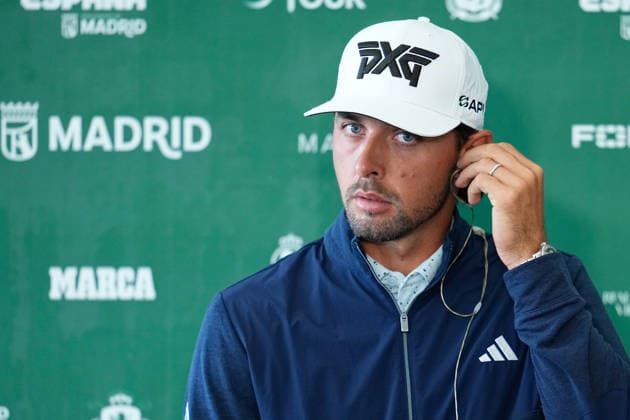 October 6, 2026, Madrid, Madrid, Spain: Marco Penge attends during the presentation of the Open de EspaoÂ±a 2026 presented by Madrid at the Real Club de Campo Villa de Madrid on October 06, 2026 in Madrid, Spain. Madrid Spain - ZUMAa181 20261006_zaa_a181_047 Copyright: xDennisxAgyemanx