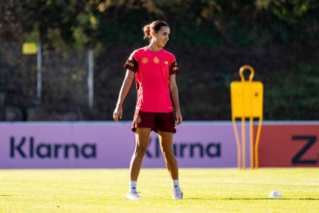 06.10.2026, GER, Fussball, Frauen, Training, DFB Nationalmannschaft Deutschland Bibiane Schulze Solano ( Deutschland ) Heidelberg ASV Eppelheim Baden-Württemberg Deutschland Copyright: xNordphoto Memmlerx