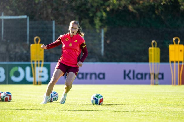 06.10.2026, GER, Fussball, Frauen, Training, DFB Nationalmannschaft Deutschland Sjoeke Nüsken ( Deutschland ) Heidelberg ASV Eppelheim Baden-Württemberg Deutschland Copyright: xNordphoto Memmlerx