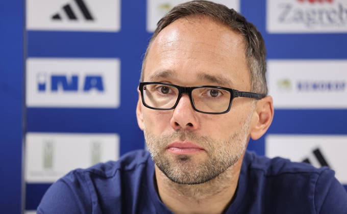 press conference, PK, Pressekonferenz of HC Zagreb HC Zagreb s head coach Hrvoje Horvat speaks on a press conference on October 06, 2026 in Zagreb, Croatia ahead of the EHF Champions League match between HC Zagreb and Aalborg Handbold.  MarkoxPrpic PIXSELL