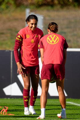 Fußball, Nationalmanschaft, Frauen, 20261006, Fraining DFB Frauen. Im Bild Cora Zicai (Deutschland). Eppelheim ASV Eppelheim Baden-Württemberg Deutschland Copyright: Passion2Press MarkusxFischerx