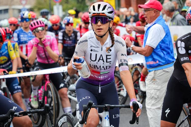 CYCLING - Road cycling, Rad, Radsport, Strasse - Tre Valli Varesine Photo by IPA ABACAPRESS.COM89364416 - Eleonora Gasparrini (ITA) during the Tre Valli Varesine, a road cycling race in Varese, Italy, on October 6, 2026 Varese Italy  Copyright: xIPAxSport ABACAx