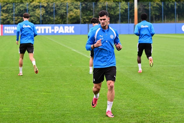 06.10.2026, Fußball, Herren, 2.BL (Bundesliga), Saison 2026 2027, Holstein Kiel Training, KSV Guillermo Balzi Kiel, nähe Holstein-Stadion Projensdorf, Trainingszentrum, N Schleswig-Holstein Deutschland