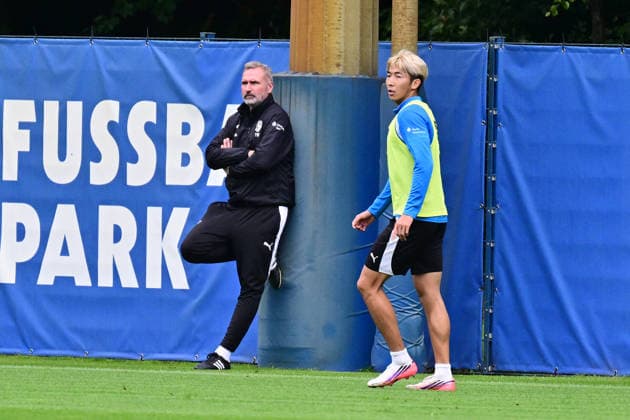 06.10.2026, Fußball, Herren, 2.BL (Bundesliga), Saison 2026 2027, Holstein Kiel Training, KSV Trainer Tim Walter Kiel, nähe Holstein-Stadion Projensdorf, Trainingszentrum, N Schleswig-Holstein Deutschland