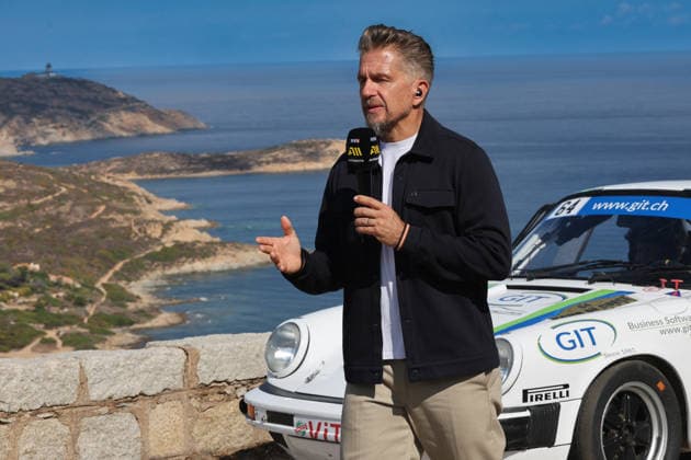26eme Tour de Corse Historique 2026 - Corsica Jean-Pierre Gagick during the first stage of the 26eme Tour de Corse Historique 2026 on the ES 01 Notre Dame de la Serra special stage in Calvi, Corsica, France on October 6, 2026. Photo by Shootpix ABACAPRESS.COM Calvi Corsica France  Copyright: xShootpix ABACAx