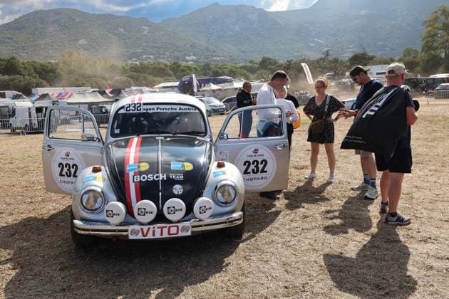 26eme Tour de Corse Historique 2026 - Corsica The 26eme Tour de Corse Historique 2026 begins with the departure ceremony in Calvi, Corsica, France on October 6, 2026. Photo by Shootpix ABACAPRESS.COM Calvi Corsica France  Copyright: xShootpix ABACAx