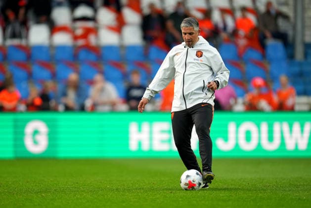 European Championship, EM, Europameisterschaft Qualifier: The Netherlands U21, U 21 v Bosnia and Herzegovina U21 Doetinchem - Assistant coach Said Bakkati of The Netherlands U21 warms up before the eigth qualification round of the 2026 2027 European Championship Qualifier. The match is set between The Netherlands U21 and Bosnia and Herzegovina U21 at De Vijverberg on 6 October 2026 in Doetinchem, Netherlands. (Hero Images Yannick Verhoeven) Copyright: xYannickxVerhoevenx