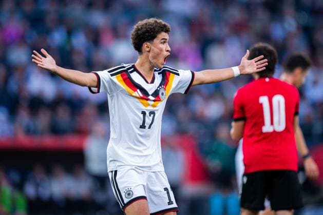 06.10.2026 - Fußball, 2026 2027, U21, U 21 EM-Qualifikation, Deutschland - Georgien: Noah Darvich (Deutschland)