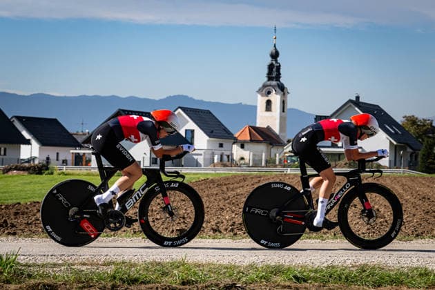 Switzerland: UEC Road cycling, Rad, Radsport, Strasse European Championships - Ljubljana 2026 ROUSSEAUX ValentineMARTHE Elia - HUNZIKER Joline ( SUI ) Switzerland Querformat - quer - horizontal - Landscape - Event Veranstaltung: UEC Road Cycling European Championships 2026 Ljubljana - Category Kategorie: Cycling - Road Cycling European Championships - Mixed Relay Men and Women Junior U19 - Location Ort: Europe Slovenia - Sencur - Å enÄur - Discipline: Mixed Relay ( MR ) - Distance: 44 km - Date Datum: 06.10.2026 Tuesday Day 4 -