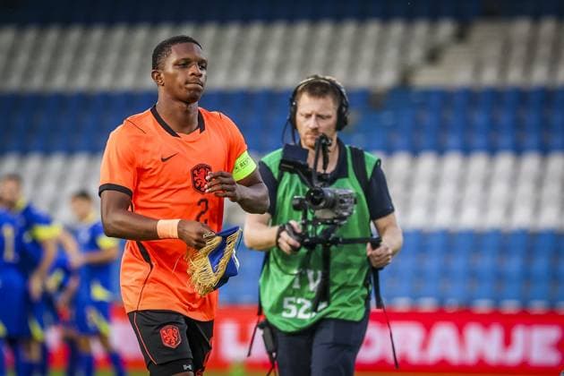 DOETINCHEM , 06-10-2026 , Stadion De Vijverberg , season 2026 2027 , EURO U21, U 21 Qualification football , match between Netherlands U21 and Bosnia and Herzegovina U21 , picture shows Netherlands player Givairo Read Netherlands U21 - Bosnia and Herzegovina U21  x207980006x Copyright: