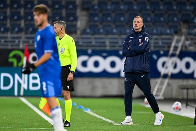 U21 European Championship Qualifier: Norway vs. Israel, Stavanger, October 6, 2026. Jan Peder Jalland during the U21 European Championship qualifier soccer match between Norway and Israel at Lyse Arena in Stavanger. Photo: Carina Johansen, NTB, Stavanger, Norway. EDITORIAL USE ONLY. RESTRICTED USE FOR BETTING. COMPANIES  Copyright: xCarinaxJohansenx xNTBx