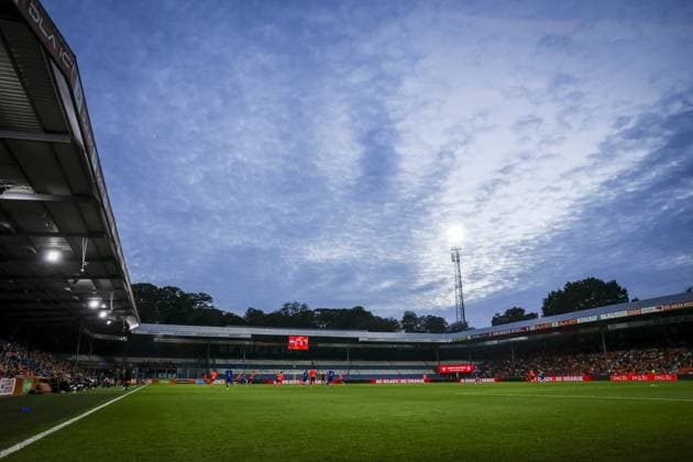 DOETINCHEM , 06-10-2026 , Stadion De Vijverberg , season 2026 2027 , EURO U21, U 21 Qualification football , match between Netherlands U21 and Bosnia and Herzegovina U21 , picture shows overview Stadion De Vijverberg Netherlands U21 - Bosnia and Herzegovina U21  x207981053x Copyright: