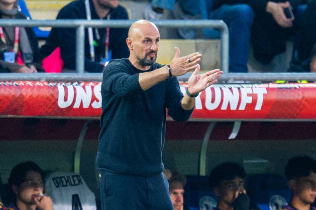 06.10.2026 - Fußball, 2026 2027, U21, U 21 EM-Qualifikation, Deutschland - Georgien: Antonio Di Salvo (Trainer - Deutschland)