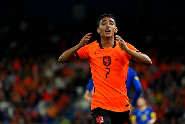 European Championship, EM, Europameisterschaft Qualifier: The Netherlands U21, U 21 v Bosnia and Herzegovina U21 Doetinchem - Ayoub Oufkir of The Netherlands U21 looks dejected during the eigth qualification round of the 2026 2027 European Championship Qualifier. The match is set between The Netherlands U21 and Bosnia and Herzegovina U21 at De Vijverberg on 6 October 2026 in Doetinchem, Netherlands. (Hero Images Yannick Verhoeven) Copyright: xYannickxVerhoevenx