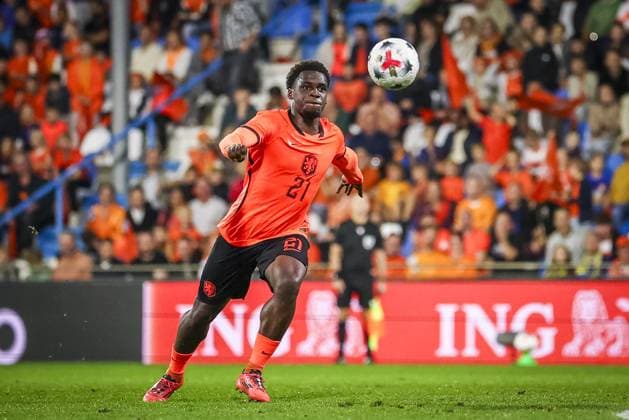 DOETINCHEM , 06-10-2026 , Stadion De Vijverberg , season 2026 2027 , EURO U21, U 21 Qualification football , match between Netherlands U21 and Bosnia and Herzegovina U21 , picture shows Netherlands player Ernest Poku Netherlands U21 - Bosnia and Herzegovina U21  x207981306x Copyright: