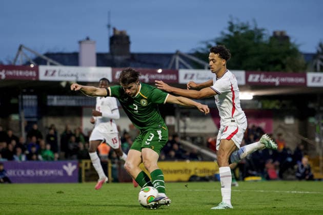 2027 UEFA Under 21 European Qualifier, Munster FA Turner s Cross, Cork 6 10 2026 Republic of Ireland vs England Ireland s Conor McManus scores his sides 2nd goal of the match Conor McManus scores his sides 2nd goal of the match 6 10 2026  Copyright: xx NE1L0068