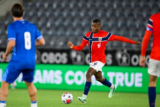 U21 European Championship Qualifier: Norway vs. Israel, Stavanger, October 6, 2026. The U21 European Championship qualifying soccer match between Norway and Israel at Lyse Arena in Stavanger. Photo by Carina Johansen, NTB, Stavanger, Norway. EDITORIAL USE ONLY. RESTRICTED USE FOR BETTING COMPANIES.  Copyright: xCarinaxJohansenx xNTBx