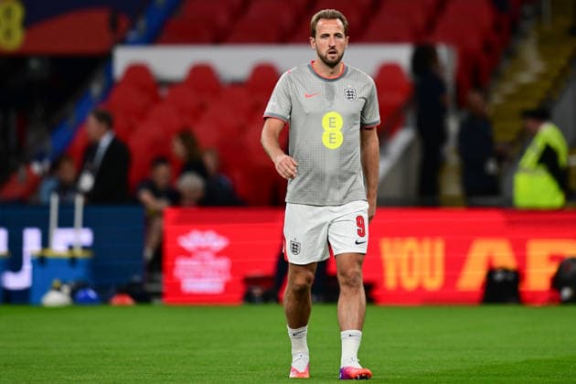 England v Czechia, UEFA Nations League England forward Harry Kane (9) during the UEFA Nations League match between England and Czechia at Wembley Stadium, London, UK on 6 October 2026. London Wembley Stadium Greater London UK Editorial use only , Copyright: xDennisxGoodwinx PSI-24957-0015
