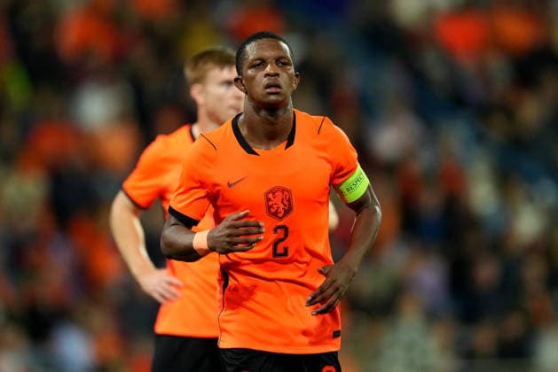 European Championship, EM, Europameisterschaft Qualifier: The Netherlands U21, U 21 v Bosnia and Herzegovina U21 Doetinchem - Givairo Read of The Netherlands U21 looks on during the eigth qualification round of the 2026 2027 European Championship Qualifier. The match is set between The Netherlands U21 and Bosnia and Herzegovina U21 at De Vijverberg on 6 October 2026 in Doetinchem, Netherlands. (Hero Images Yannick Verhoeven) Copyright: xYannickxVerhoevenx