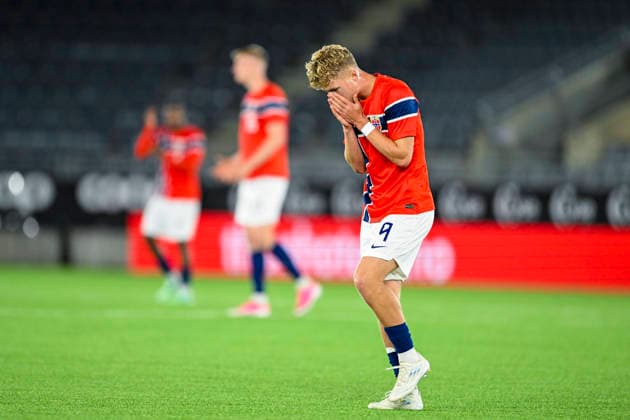 U21 European Championship Qualifier: Norway vs. Israel, Stavanger, October 6, 2026. Sindre Walle Egeli during the U21 European Championship qualifier soccer match between Norway and Israel at Lyse Arena in Stavanger. Photo by Carina Johansen, NTB, Stavanger, Norway. EDITORIAL USE ONLY. RESTRICTED USE FOR BETTING. COMPANIES  Copyright: xCarinaxJohansenx xNTBx