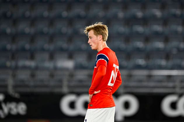 U21 European Championship Qualifier: Norway vs. Israel, Stavanger, October 6, 2026. The U21 European Championship qualifier soccer match between Norway and Israel at Lyse Arena in Stavanger. Photo by Carina Johansen, NTB, Stavanger, Norway. EDITORIAL USE ONLY. RESTRICTED USE FOR BETTING COMPANIES.  Copyright: xCarinaxJohansenx xNTBx