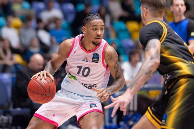 Frankfurt Skyliners - Siauliai Basketball, BKT EuroCup Judah Mintz (Skyliners, 10). Spiel des BKT EuroCups zwischen den Frankfurt Skyliners und Siauliai Basketball am 6. Oktober 2026 in der Süwag Energie ARENA in Frankfurt am Main., Frankfurt am Main Hessen Deutschland Süwag Energie ARENA
