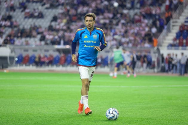 Croatia v Spain - UEFA Nations League 2026 27 Group A3 MD4 Mikel Oyarzabal of Spain warms up prior to the UEFA Nations League 2026 27 group phase match between Croatia and Spain at Stadion Poljud on October 6, 2026 in Split, Croatia.  SanjinxStrukic PIXSELL