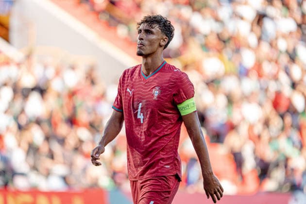 LEIRIA, PORTUGAL - OCTOBER 06: Tiago Gabriel (Portugal) during the UEFA EURO, EM, Europameisterschaft,Fussball U21, U 21 Qualifying Round matchday 13 between Portugal and Czechia at Estádio Municipal de Leiria on October 06, 2026 in Leiria, Portugal. Copyright: xCatiaxSilvax Sportspressphoto_SPR247171