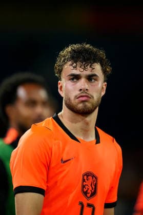 European Championship, EM, Europameisterschaft Qualifier: The Netherlands U21, U 21 v Bosnia and Herzegovina U21 Doetinchem - Aymen Sliti of The Netherlands U21 looks on during the eigth qualification round of the 2026 2027 European Championship Qualifier. The match is set between The Netherlands U21 and Bosnia and Herzegovina U21 at De Vijverberg on 6 October 2026 in Doetinchem, Netherlands. (Hero Images Yannick Verhoeven) Copyright: xYannickxVerhoevenx