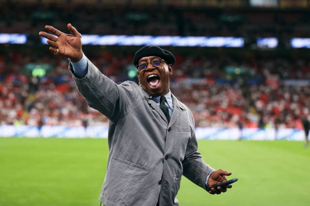 England v Czechia 06 October 2026, Wembley - UEFA Nations League - England v Czechia - Ian Wright working for ITV - Photo: Jacques Feeney Offside. London UK Copyright: xJacquesxFeeneyx xOffsidexOffside