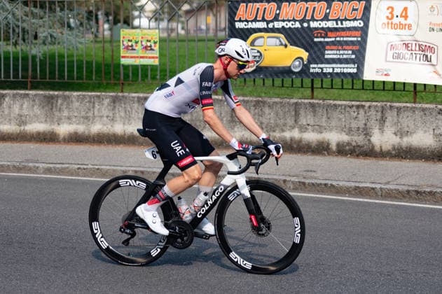 CYCLING - Road cycling, Rad, Radsport, Strasse - Tre Valli Varesine Photo by IPA ABACAPRESS.COM89374866 - WELLENS Tim, UAE TEAM EMIRATES XRG at the start of the 2026 Tre Valli Varesine in Busto Arsizio, Italy, on October 6, 2026 Varese Italy  Copyright: xIPAxSport ABACAx