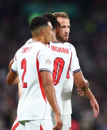 Harry Kane of England celebrates with team mates after Vladimir Coufal scores an own goal England v Czechia, UEFA Nations League, Football, Wembley Stadium, London, UK - 06 Oct 2026London Wembley Stadium United Kingdom  Copyright: xKieranxMcManus Shutterstockx 17188818t