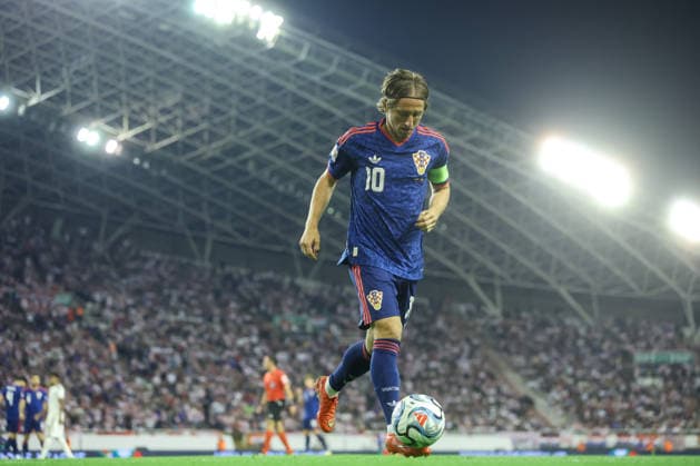 Croatia v Spain - UEFA Nations League 2026 27 Group A3 MD4 Luka Modric of Croatia controls the ball during the UEFA Nations League 2026 27 group phase match between Croatia and Spain at Stadion Poljud on October 6, 2026 in Split, Croatia.  SanjinxStrukic PIXSELL