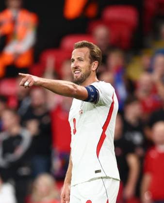 Harry Kane of England celebrates scoring a goal to make the score 2-0 England v Czechia, UEFA Nations League, Football, Wembley Stadium, London, UK - 06 Oct 2026London Wembley Stadium United Kingdom  Copyright: xKieranxMcManus Shutterstockx 17188818aa