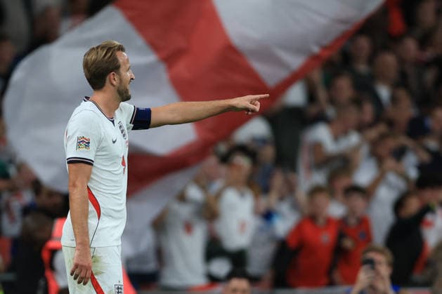 England v Czechia - UEFA Nations League 2026 27 Group A3 MD4 Harry Kane of England celebrates 2nd goal during the UEFA Nations League 2026 27 group phase match between England and Czechia at Wembley Stadium on October 6, 2026 in London, England. London Wembley Stadium England United Kingdom Copyright: xAllstarxPicturexLibraryxLtdx