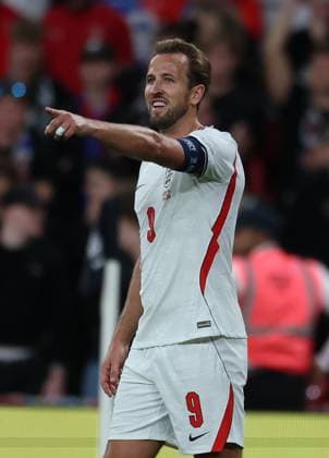 Harry Kane of England celebrates after he scores his first goal to put England 2-0 up England v Czech Republic - UEFA Nations League - League A - Group 3. Football. Wembley Stadium, London, UK. 6 OCT 2026Wembley Wembley Stadium LONDON United Kingdom  Copyright: xJASONPIX Shutterstockx 17189001f