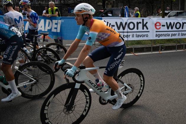 IPA89376381 - MARRIAGE Zachary, NSN Cycling Team at the start of the 2026 Tre Valli Varesine in Busto Arsizio, Italy, on October 6, 2026  Copyright: xSilviaxColombo IPAxSportx xx IPA89376381