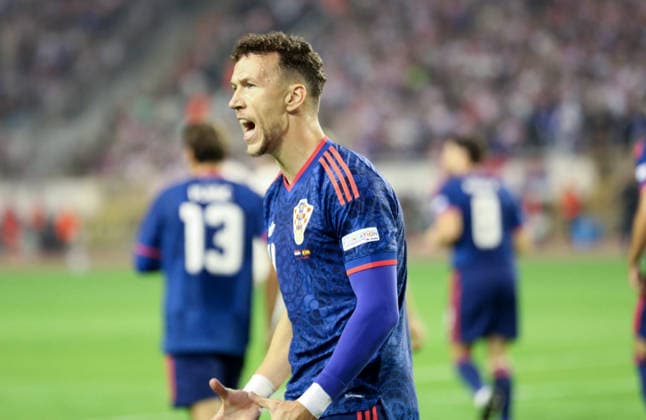 Croatia v Spain - UEFA Nations League 2026 27 Group A3 MD4 Ivan Perisic of Croatia celebrate after he scores a goal for 1:0 during the UEFA Nations League 2026 27 group phase match between Croatia and Spain at Stadion Poljud on October 6, 2026 in Split, Croatia.  IvoxCagalj PIXSELL