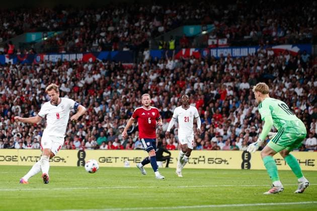 Harry Kane of England scores his teams second goal England v Czechia, UEFA Nations League, Football, Wembley Stadium, London, UK - 06 Oct 2026London Wembley Stadium United Kingdom  Copyright: xMattxImpey Shutterstockx 17188908da