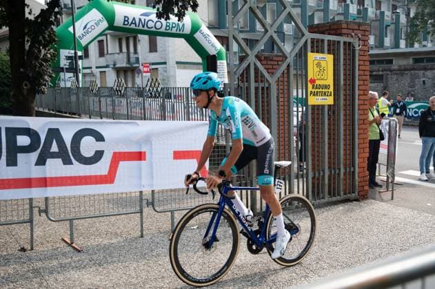 CYCLING - Road cycling, Rad, Radsport, Strasse - Tre Valli Varesine Photo by IPA ABACAPRESS.COM89376377 - Filippo Turconi, BARDIANI CSF 7 SABER, at the start of the 2026 Tre Valli Varesine in Busto Arsizio, Italy, on October 6, 2026 Varese Italy  Copyright: xIPAxSport ABACAx