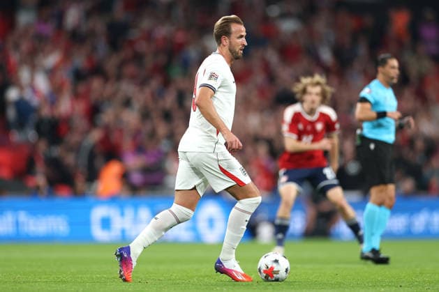 England v Czech Republic, UEFA Nations League Harry Kane of England during the England v Czech Republic UEFA Nations League Group 3 match at Wembley Stadium, London, England on 6 October 2026 Credit: Tiego Grenho Every Second Media Editorial use only. All images are copyright Every Second Media Limited. No images may be reproduced without prior permission. Copyright: xIMAGO EveryxSecondxMediax ESM-2201-0028 TiegoxGrenhox xEveryxSecondxMediax