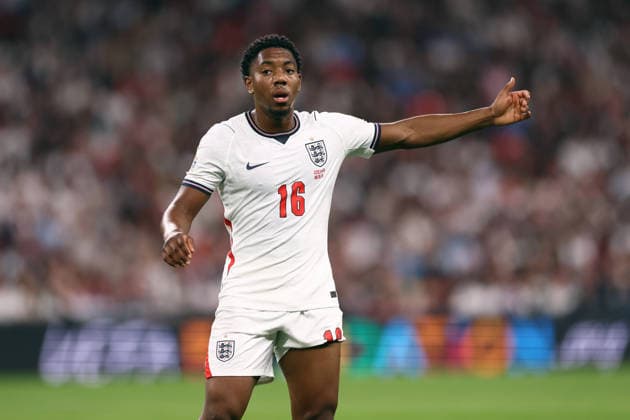 England v Czechia 06 October 2026, Wembley - UEFA Nations League - England v Czechia - Myles Lewis-Skelly of England - Photo: Jacques Feeney Offside. London UK Copyright: xJacquesxFeeneyx xOffsidexOffside