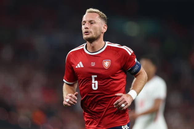 England v Czech Republic, UEFA Nations League Vladimir Coufal of Czech Republic during the England v Czech Republic UEFA Nations League Group 3 match at Wembley Stadium, London, England on 6 October 2026 Credit: Tiego Grenho Every Second Media Editorial use only. All images are copyright Every Second Media Limited. No images may be reproduced without prior permission. Copyright: xIMAGO EveryxSecondxMediax ESM-2201-0033 TiegoxGrenhox xEveryxSecondxMediax