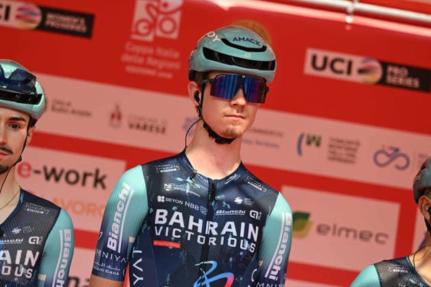 06-10-2026 Tre Valli Varesine; 2026, Bahrain Victorious; Omrzel, Jakob; Busto Arsizio; 