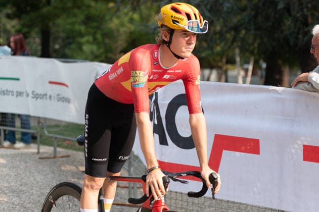 CYCLING - Road cycling, Rad, Radsport, Strasse - Tre Valli Varesine Photo by IPA ABACAPRESS.COM89376800 - KULSET Johannes, Uno-X Mobility at the start of the 2026 Tre Valli Varesine in Busto Arsizio, Italy, on October 6, 2026 Varese Italy  Copyright: xIPAxSport ABACAx