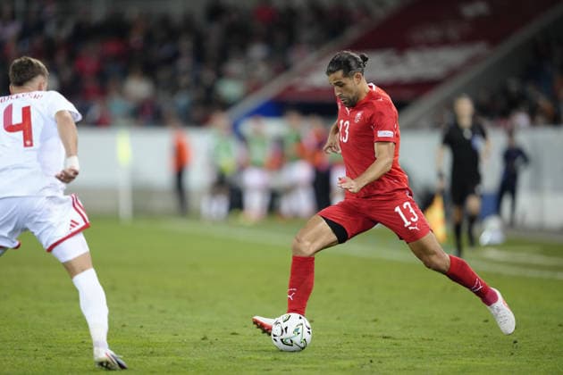 Luzern, Switzerland - October 06: Ricardo Rodriguez Araya (13 SUI) during the UEFA Nations League match between Switzerland and North Macedonia at thermoplan arena on October 06, 2026 in Luzern, Switzerland. Copyright: xKjetilxWaberx xSPPx Sportspressphoto_SPR247316